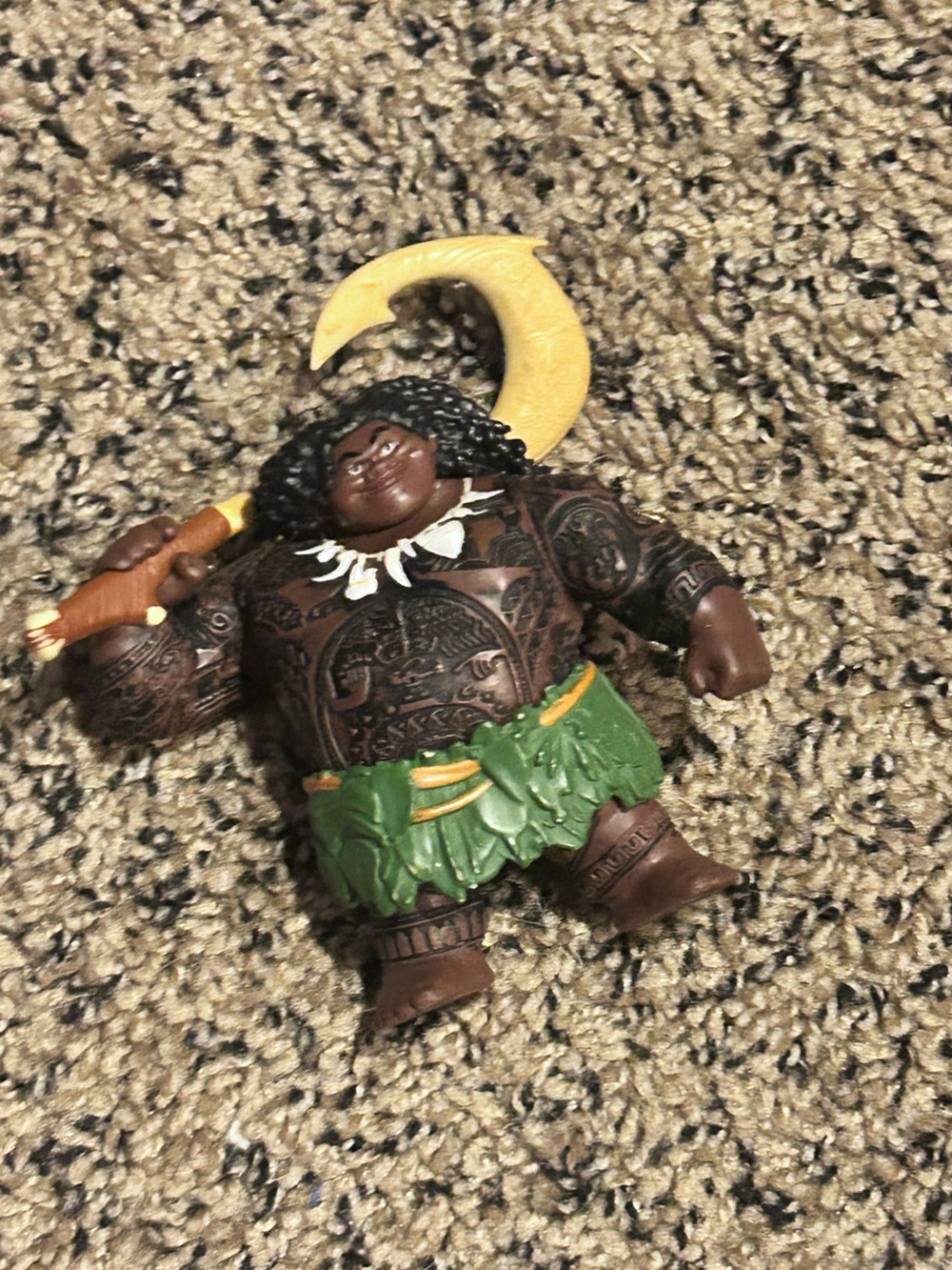 Disney Moana 4" Maui Demigod PVC Figure Figurine Toy Cake Topper Vietnam